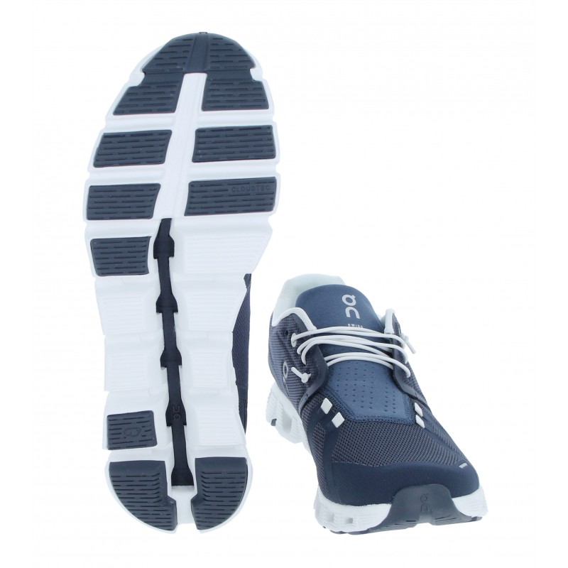 ON Cloud 5 Waterproof | Mens Trainers | Midnight/White